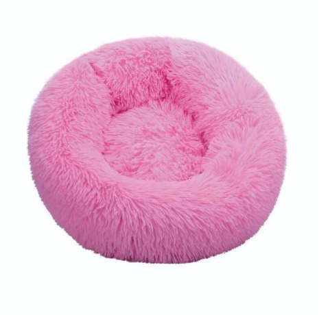 Round Cat Beds House Soft Long Plush