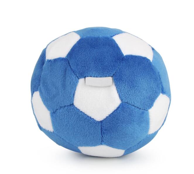 Dog Football Toy Funny Ball Shape Plush Dog Pet Toys