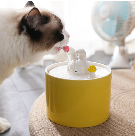 Ceramics Pet Water Dispenser Electric USB